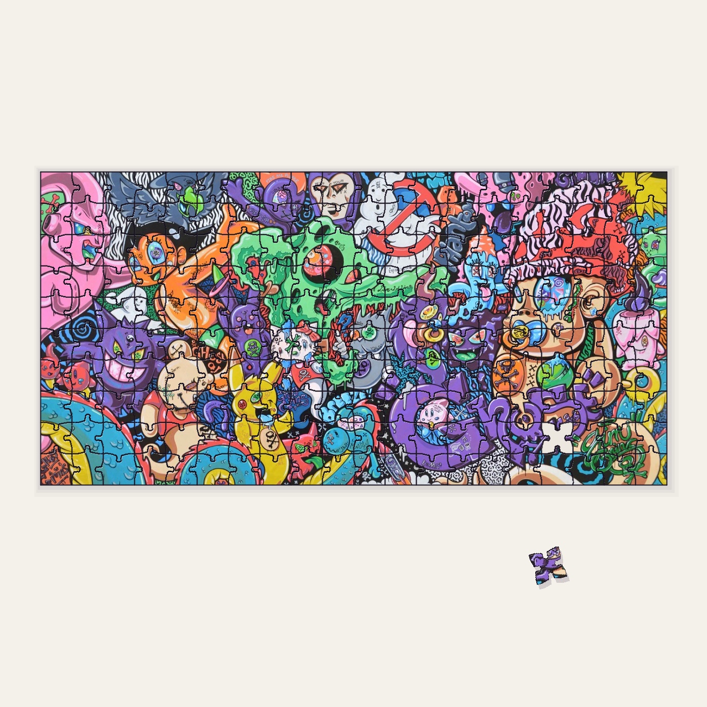 Ghosts jigsaw puzzle